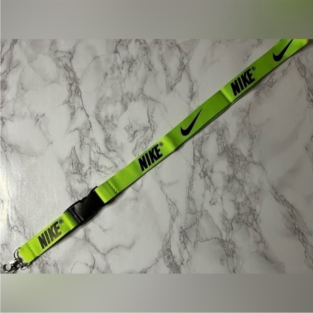 Green & black Nike lanyard